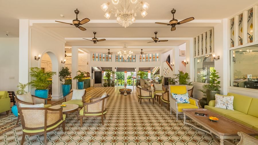 interior of chutney - multi-cuisine restaurant in goa