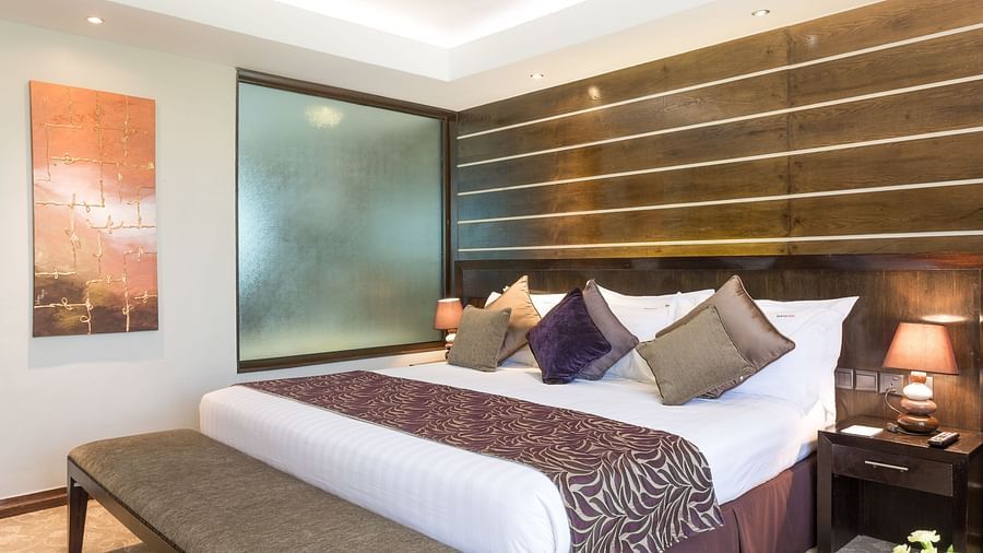 Bed at Governors Suite