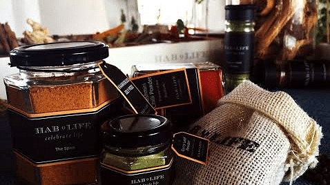 Collection of merchandise sold at Hablis Hotel Chennai