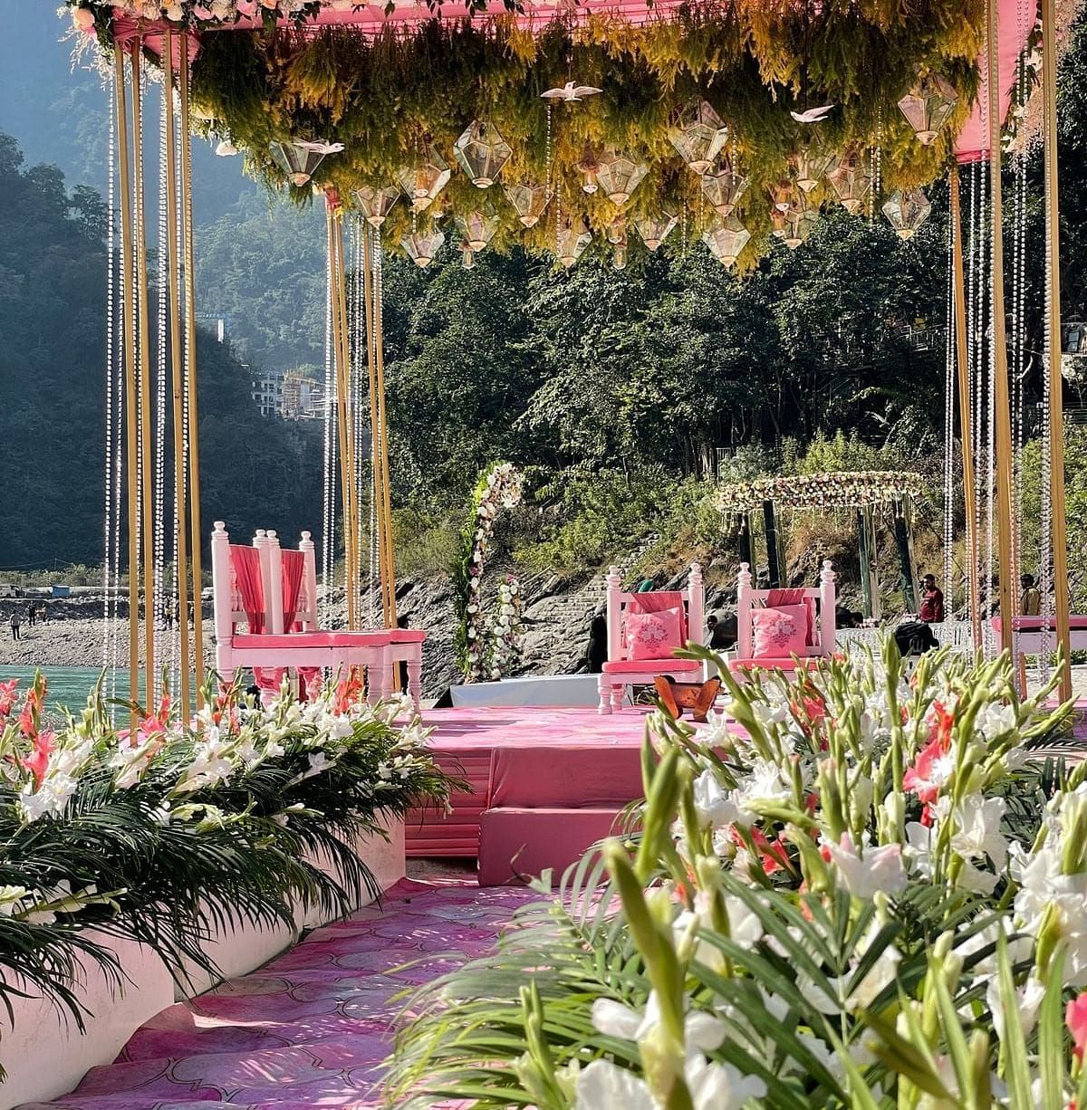 wedding by the ganges