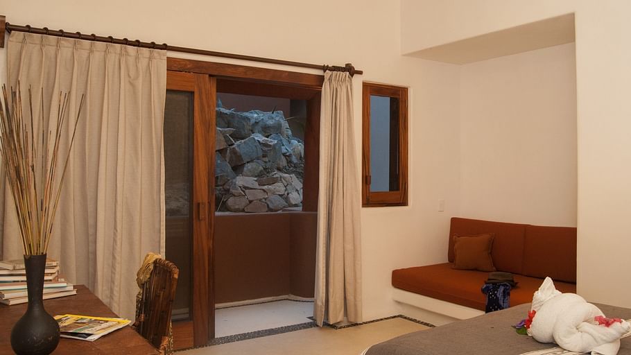 Solana boutique B&B Zihuatanejo Bonete room entrance Solana BandB Zihuatanejo Mexico