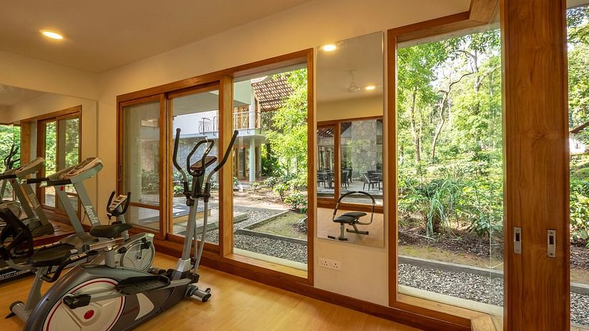 The Birchwood Retreat - view of the gymnasium