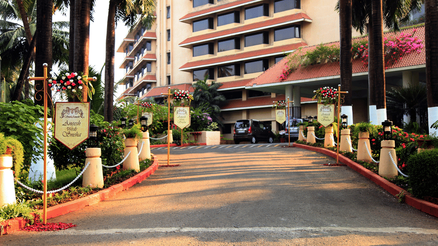 Destination wedding at The Retreat Madh Island