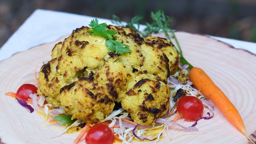 A palte of Tandoori Gobi | Mango Hill, Pondicherry