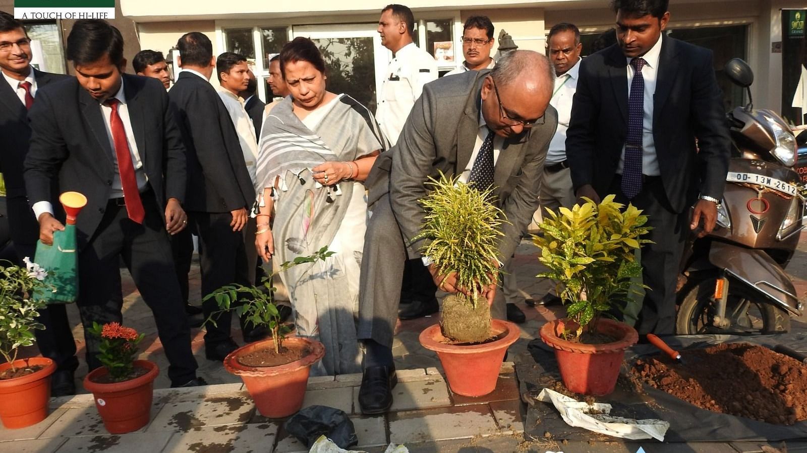 Tree plantation drive organised at Swosti Resorts