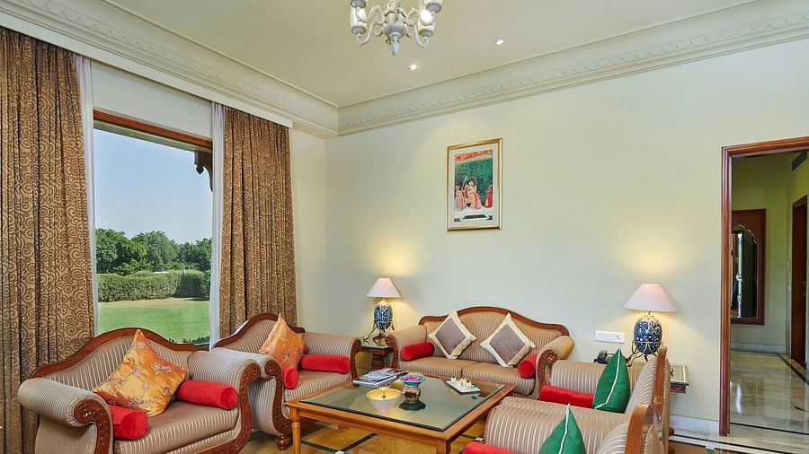 THE UMMED JODHPR - ROYAL SUITE LIVING ROOM