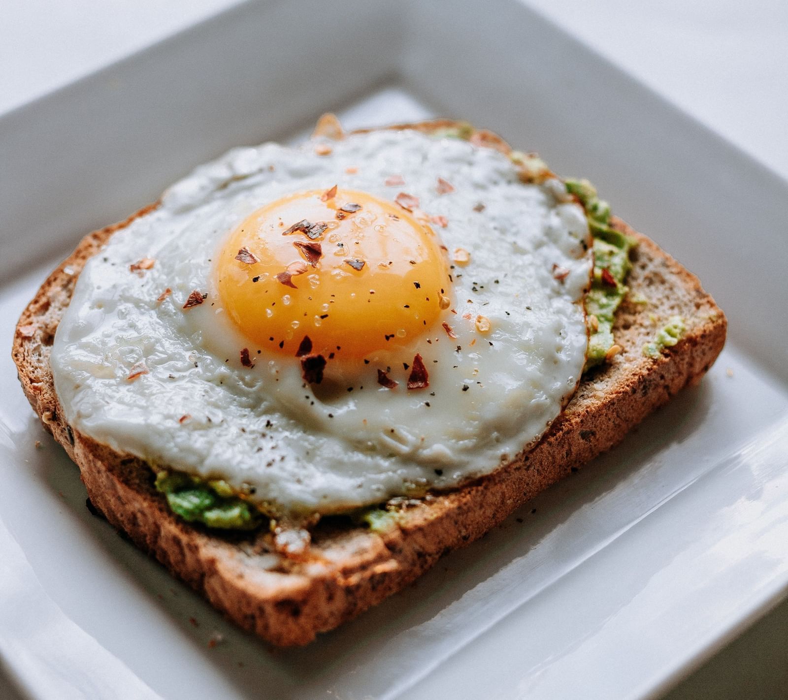 Sunny Side Up On Toast