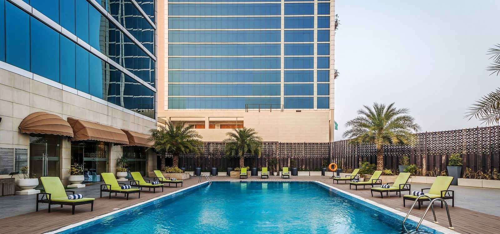Pool at Golden Suites, Gurgaon