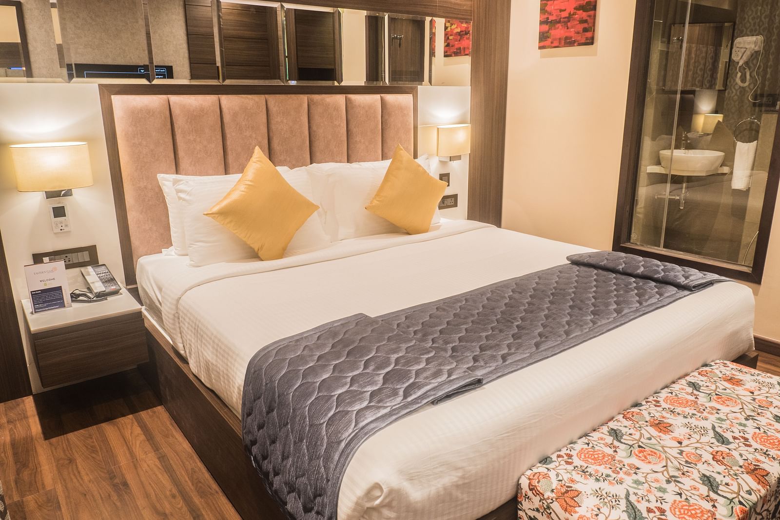 view of king size bed of Superior Room