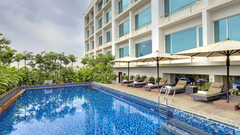 Swimming pool at Radisson Blu - Bengaluru Outer Ring Road