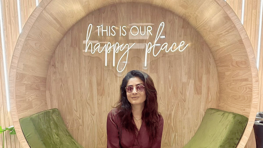 an indian celebrity raveena tandon posing for a picture - IOSIS Spa & Wellness