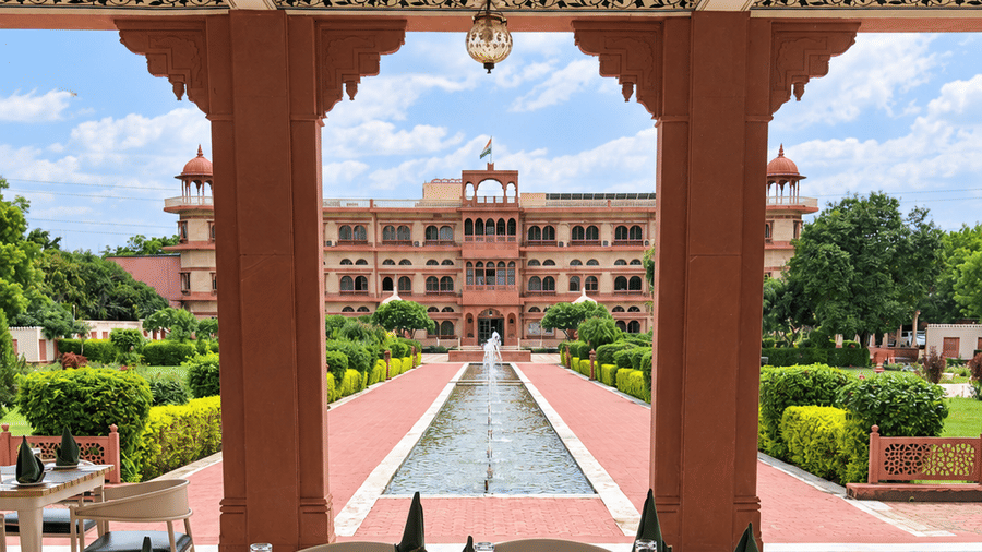 Baradari High Tea and Fountains Reflections-Umaid Palace Dausa-Lakeside Heritage Resort-4