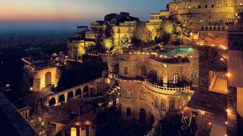 View of Neemarana's Hill Fort- Kesroli, Alwar