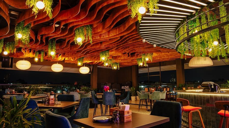 Dining area with comfortable seating |The Icon Select by Bhagini, Mahadevapura The Icon Select by Bhagini, Mahadevapura