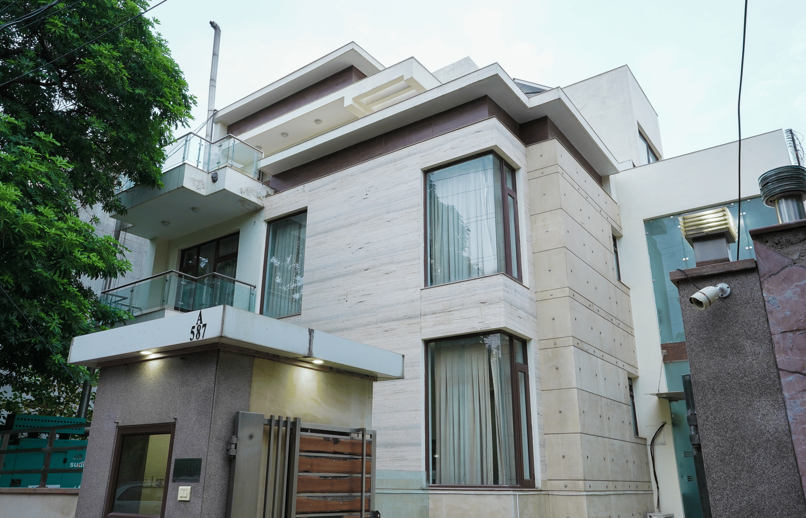 Facade of our hotel in Gurgaon 23 