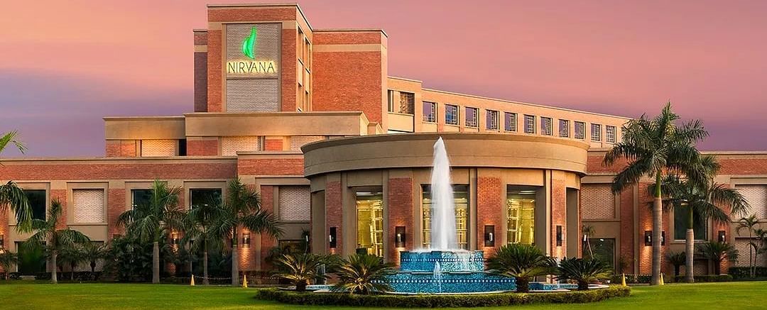 Facade of Nirvana Luxury Hotel, Ludhiana