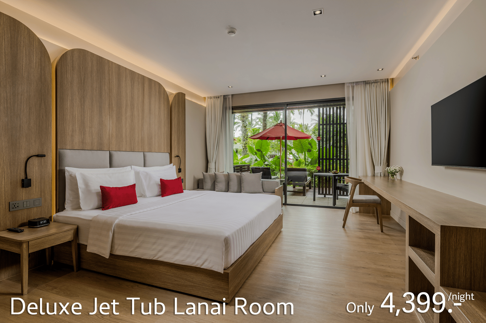 4 Deluxe Jet Tub Lanai Room