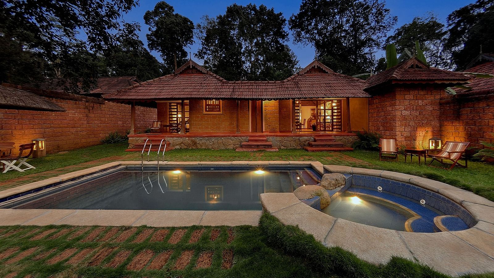 Pool at Evolve Back Resorts Coorg