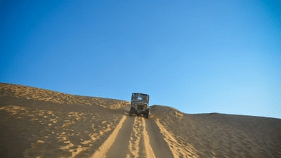 jeep safari in pushkar