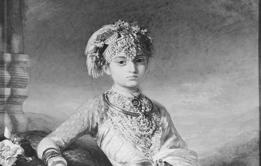 Princess Victoria Gouramma in traditional attire.