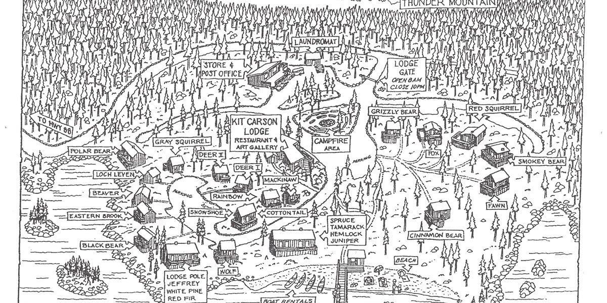 Kit Carson Map 