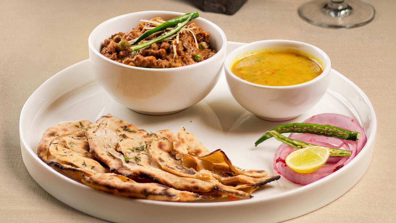 Lucknowi mulmul kheema