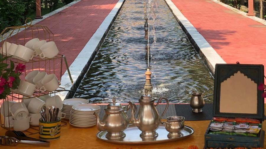 High Tea Set up - baradari 1
