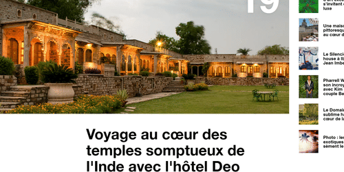 NUMERO X french article