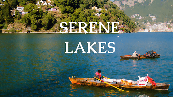 The Bungalows  serene lakes