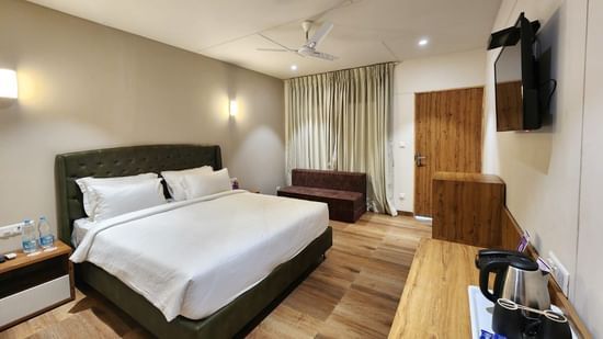 Cottage Room Interior - VITS Daman Devka Beach