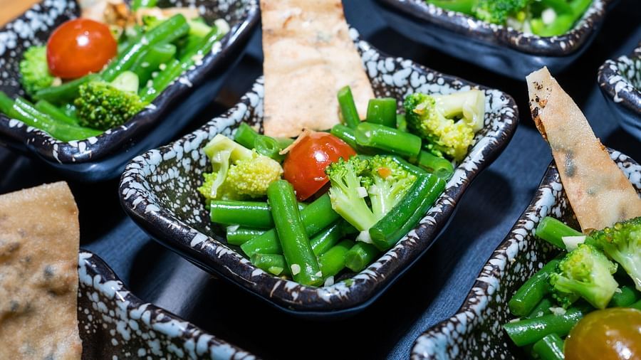 Food served at Asiatic Lounge 15