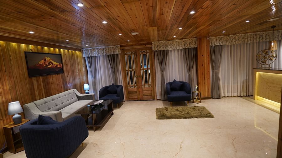 Seating in lobby