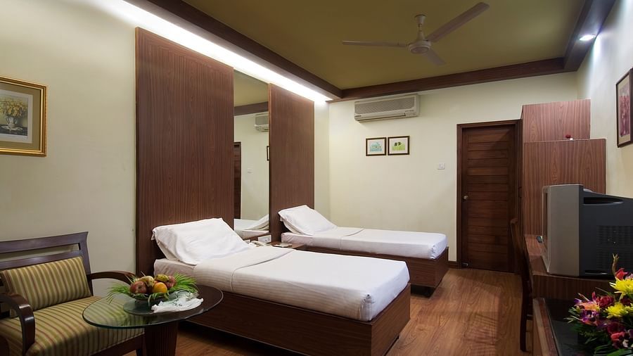 twin beds offered at the room - Mayfair, Rourkela