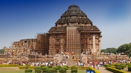 Konark Sun Temple - North Side View q1obop