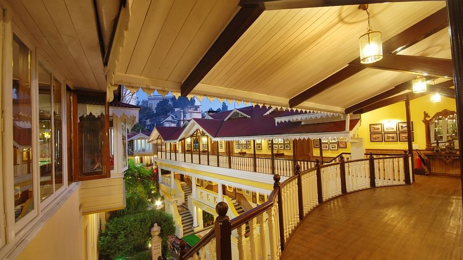corridors - Mayfair Hill Resort, Darjeeling
