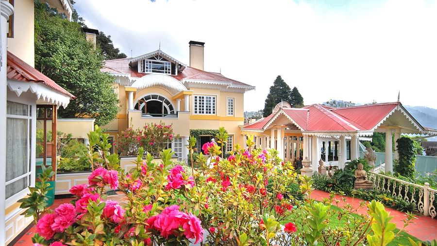 exterior facade of the resort - Mayfair Hill Resort, Darjeeling