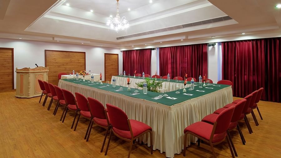 indoor seating space at the meeting room - Mayfair, Rourkela 2
