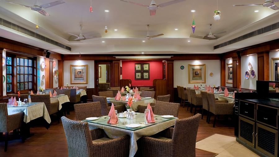 indoor seating space of the restaurant - Mayfair, Rourkela