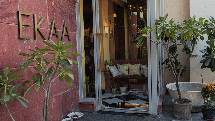 Entrance to Ekaa Villa & Kitchen