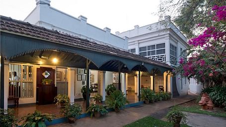 A facade image of The Bangala