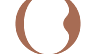 An illustration of O in brown colour for Miros Hotels.