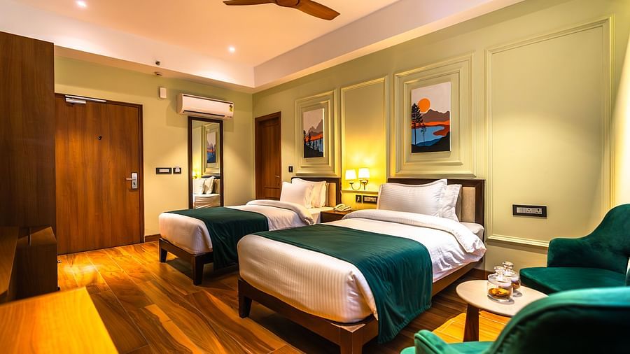 Rooms  Deluxe Twin Bed @ Clarks Inn Express, Rishikesh