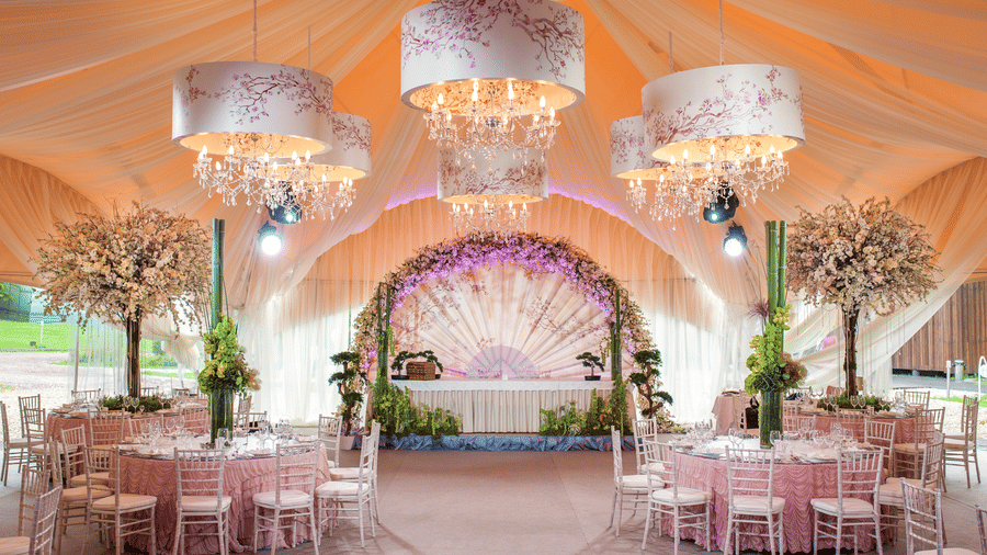 Front lawn event space at The Ummed Ahmedabad hotel