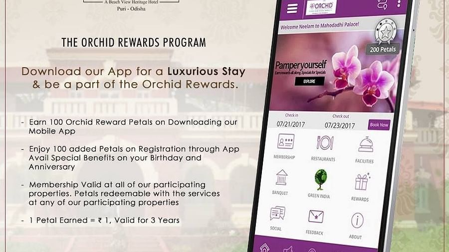 Orchid Rewards,Mahodadhi Palace