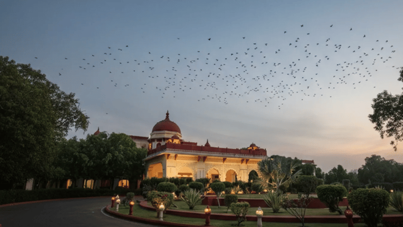 family resort in jodhpur heritage evening view