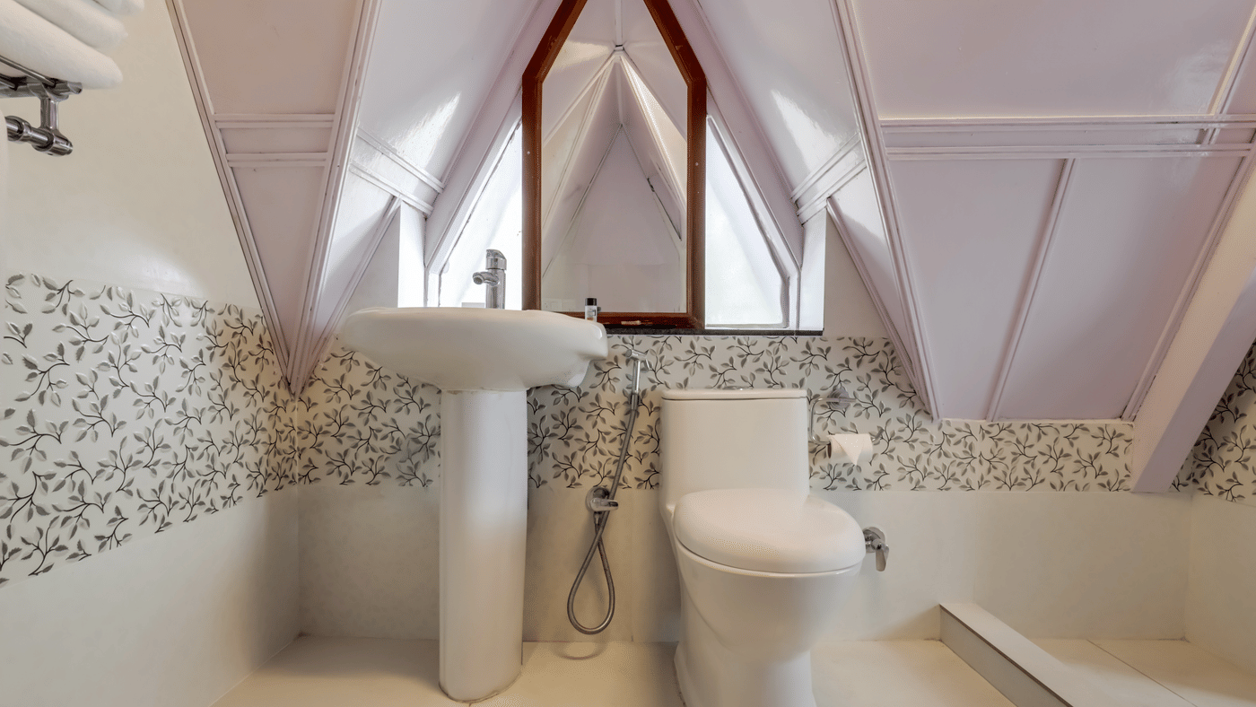 Family suite washroom