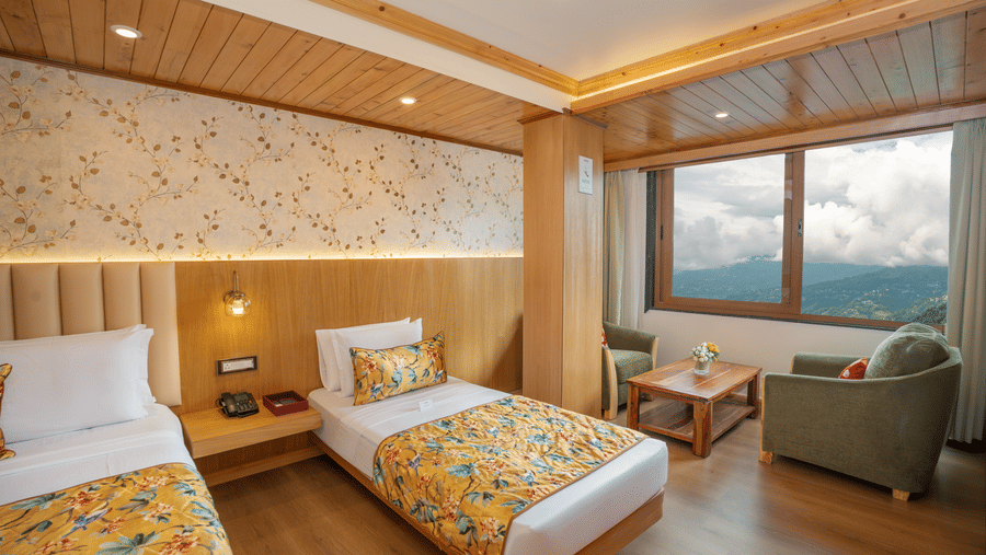 Premium triple view room