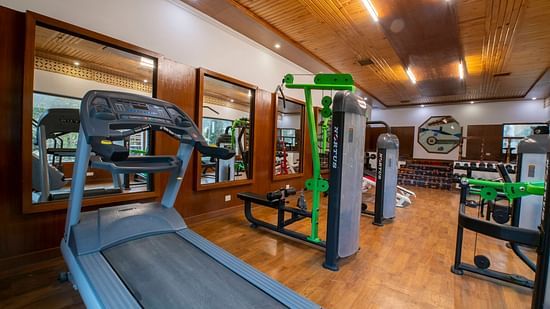 Fitness centre with multiple gym equipments - Mastiff Grand, Manali