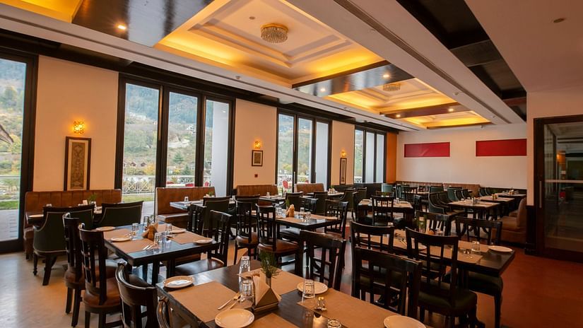 Restaurant with proper seating arrangements - Mastiff Grand, Manali