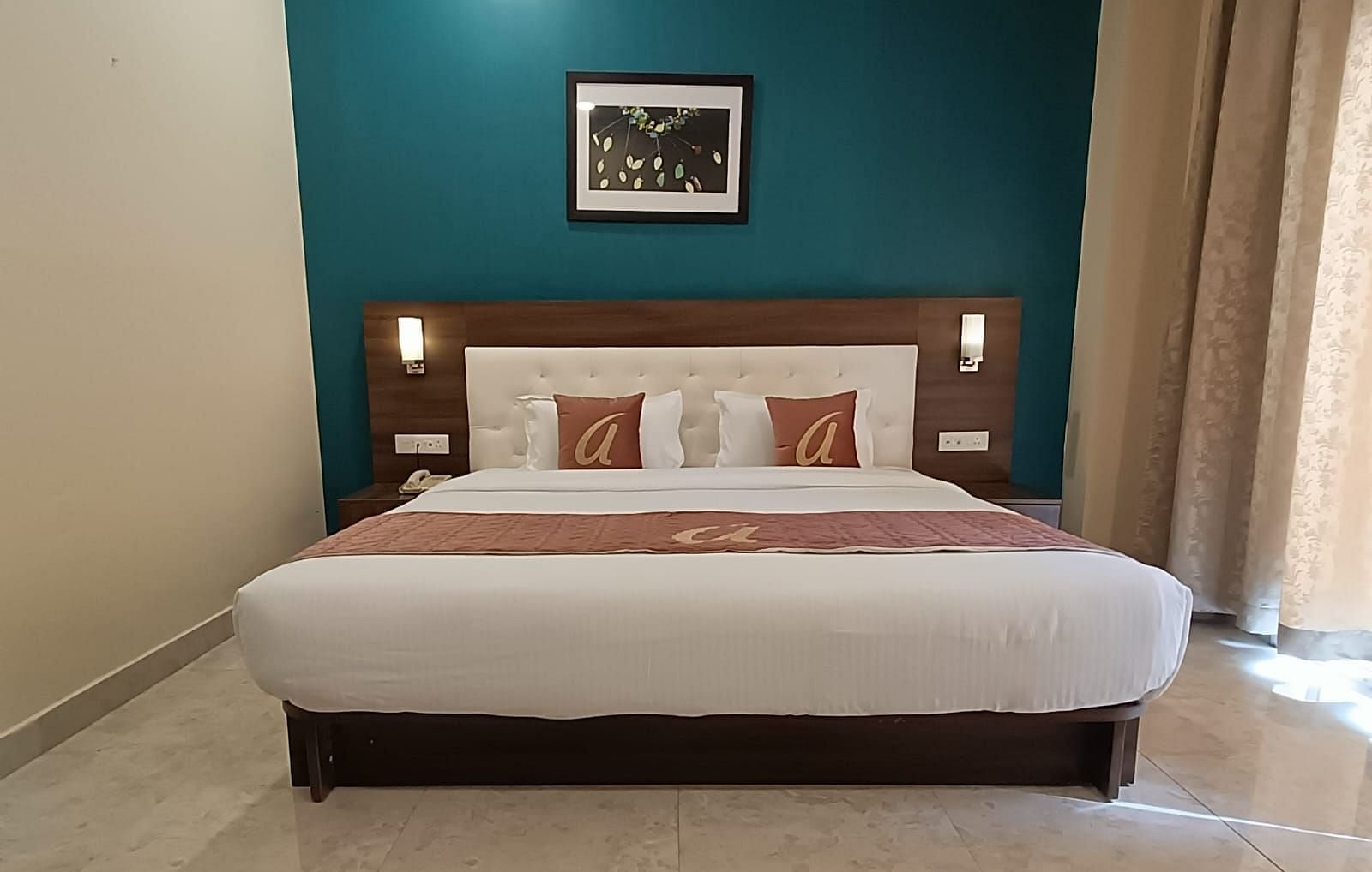 View of King Deluxe Room -  Astra Hotels and Suites, Whitefield.